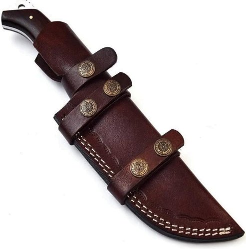 Damascus Steel Bowie Knife