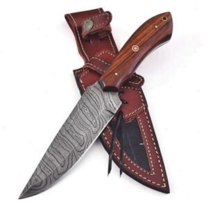Damascus Steel Hunting Knife