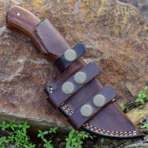 Damascus Steel Hunting Knife